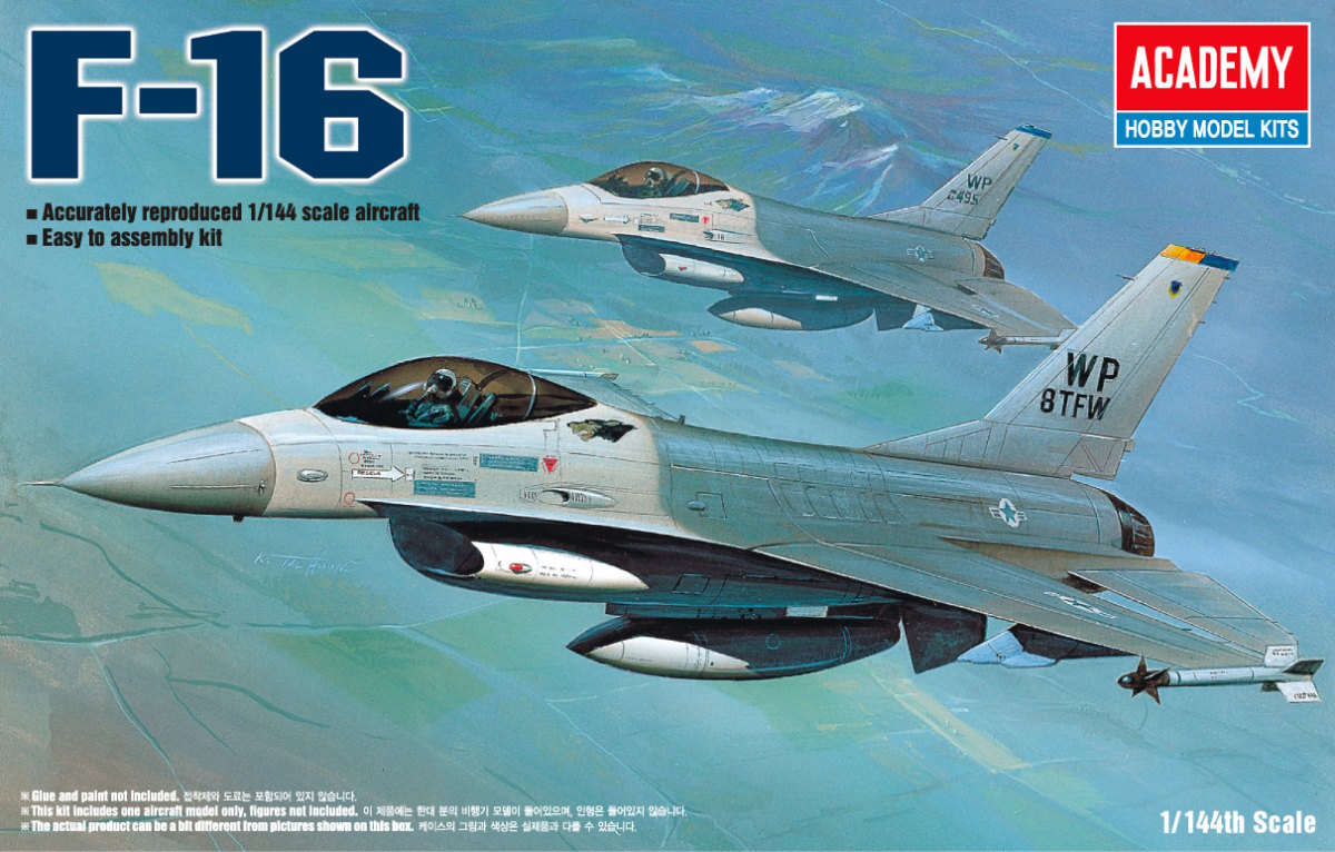 Model Kit letadlo 12610 - F-16 (1:144)