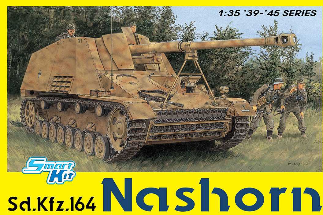 Model Kit tank 6459 - Sd.Kfz.164 Nashorn (4 in 1) (SMART KIT) (1:35)