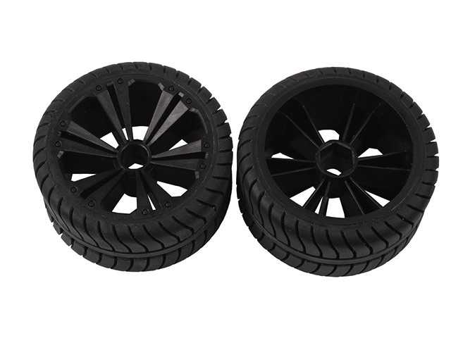 REVELL - REVELLUTIONS (47218) - Set 2x Rear Wheel for Muscle Car, black