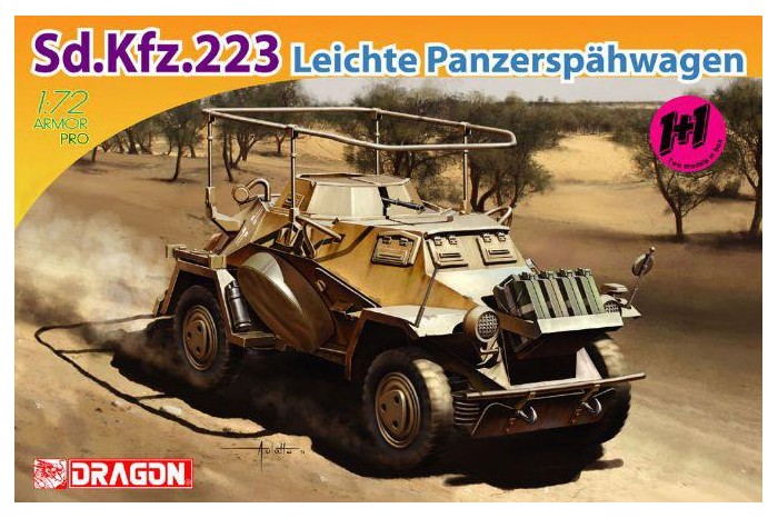 1/72 Sd.Kfz.223 Panzerfunkwagen Dragon