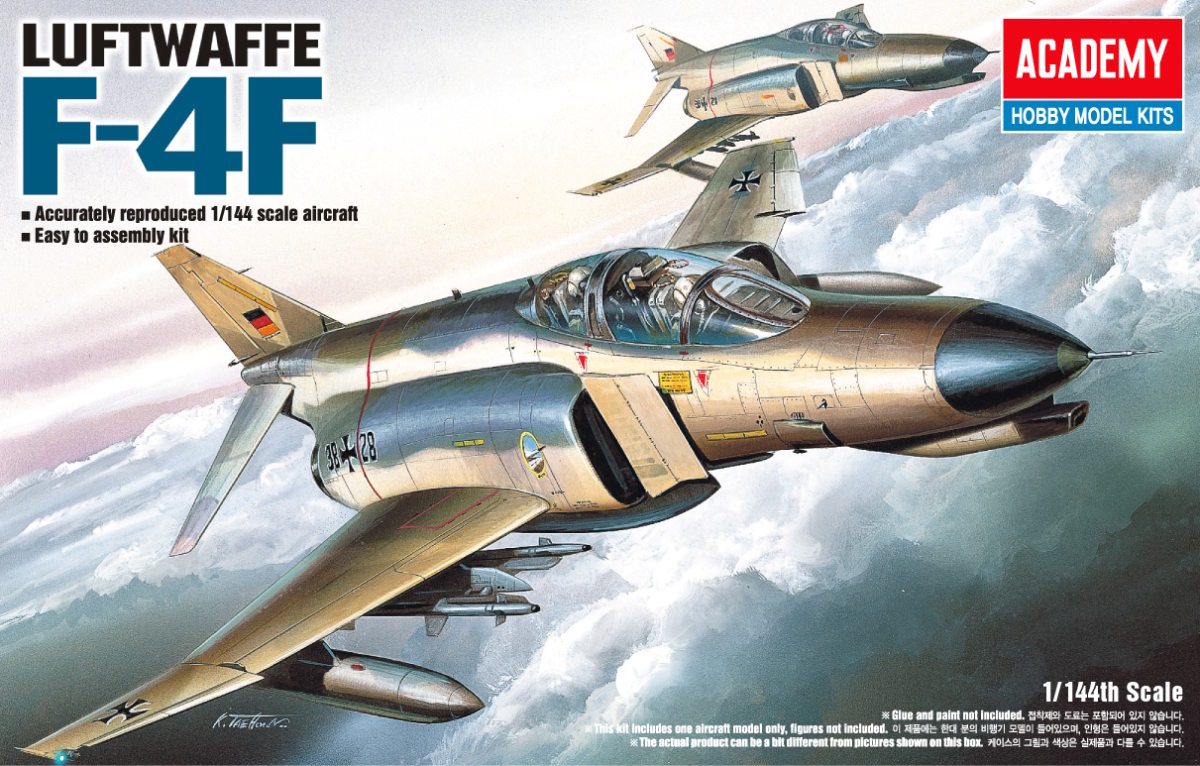 Model Kit letadlo 12611 - F-4F (1:144)