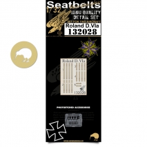 1/32 Roland D.Via - Fabric Seat Belts  - 2 sets Wingnut Wings