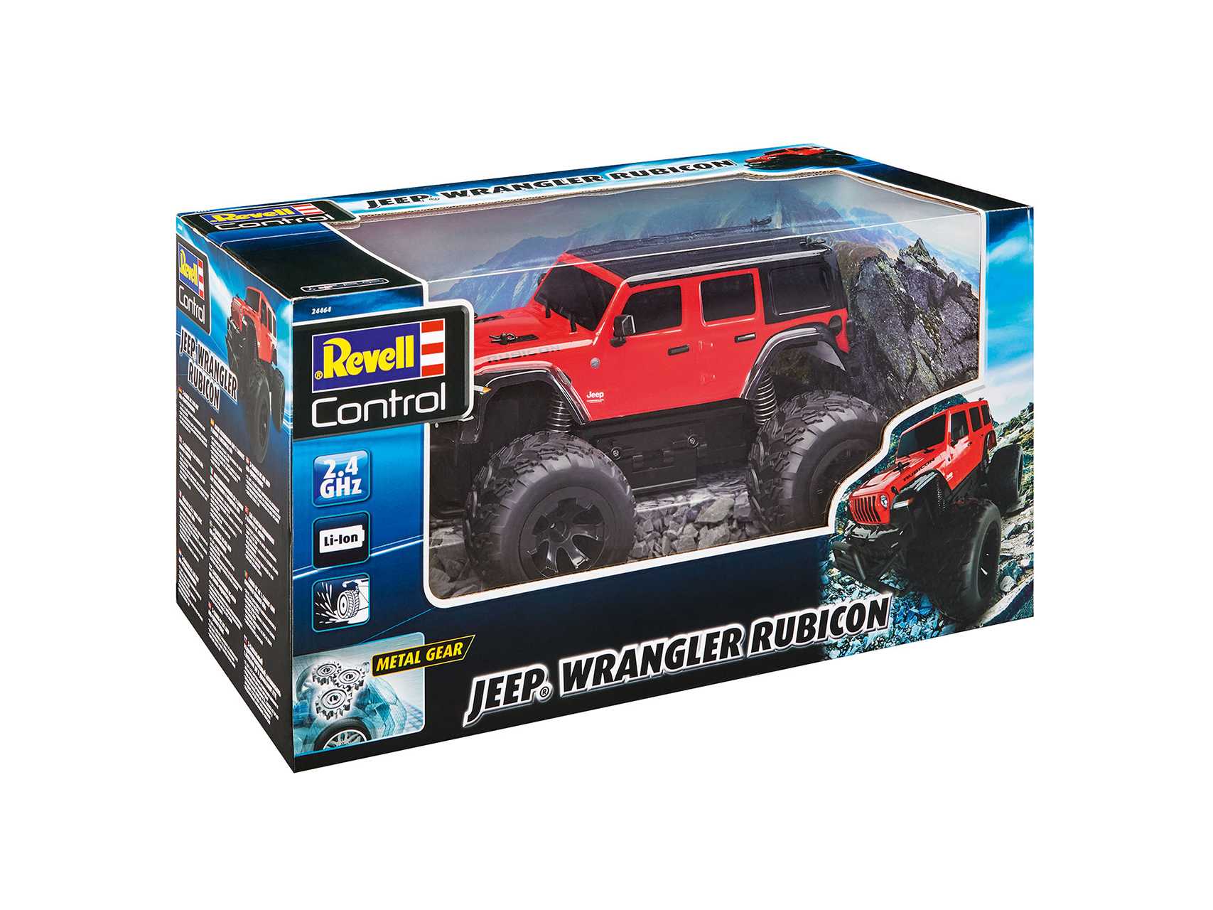 Autíčko REVELL 24464 - Jeep Wrangler Rubicon