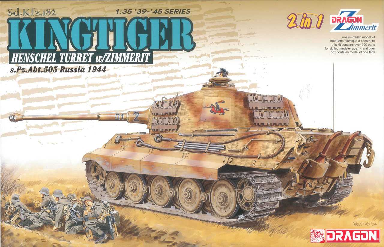 Model kit tank 6840 - Sd.Kfz.182 Kingtiger (1:35)