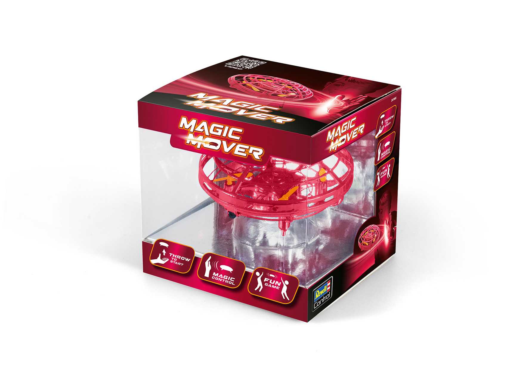 Kvadrokoptéra REVELL 24105 - MAGIC MOVE (red)