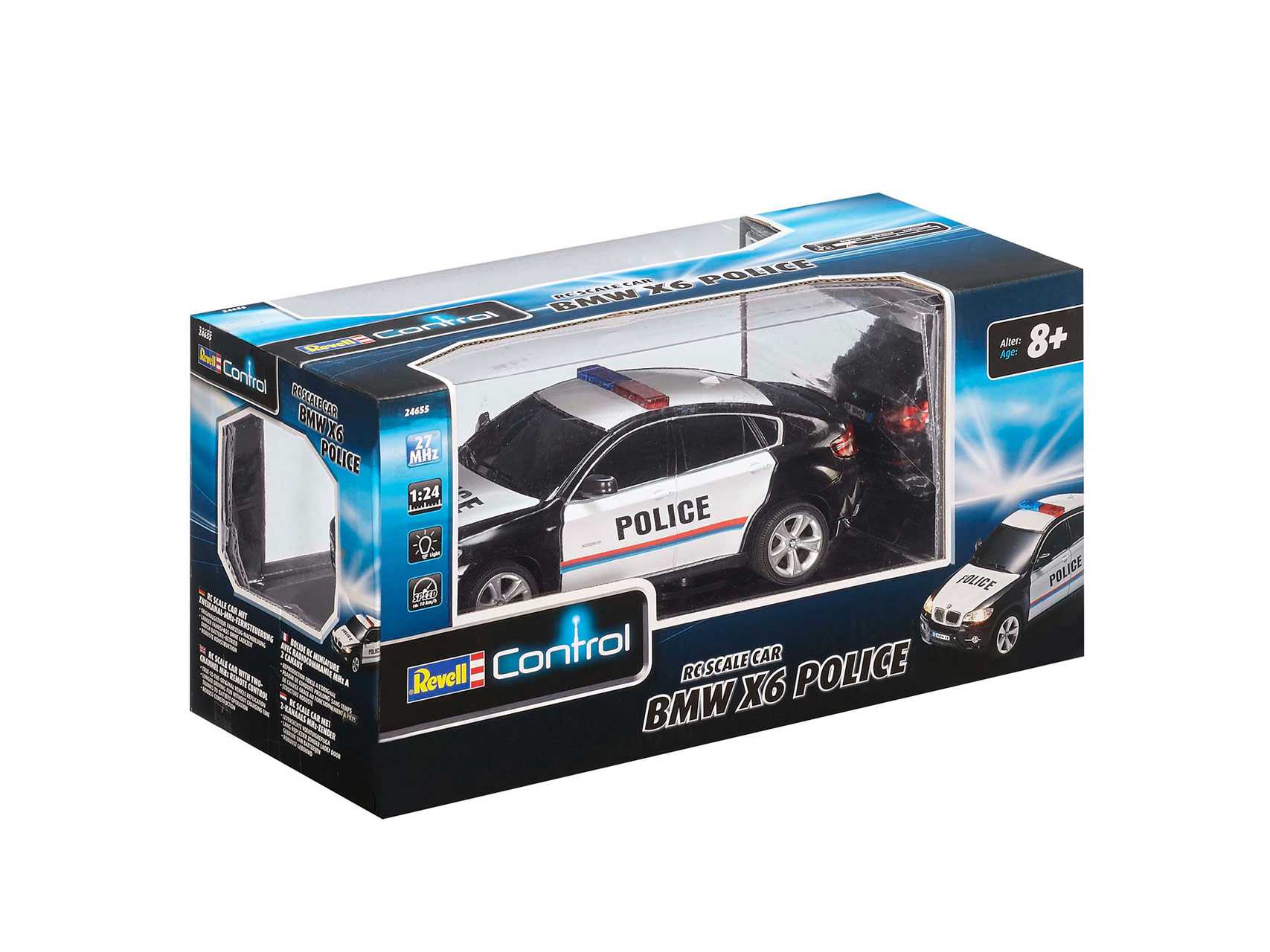 Autíčko REVELL 24655 - BMW X6 Police