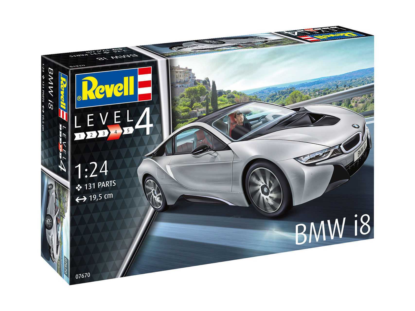 ModelSet auto 67670 - BMW i8 (1:24)