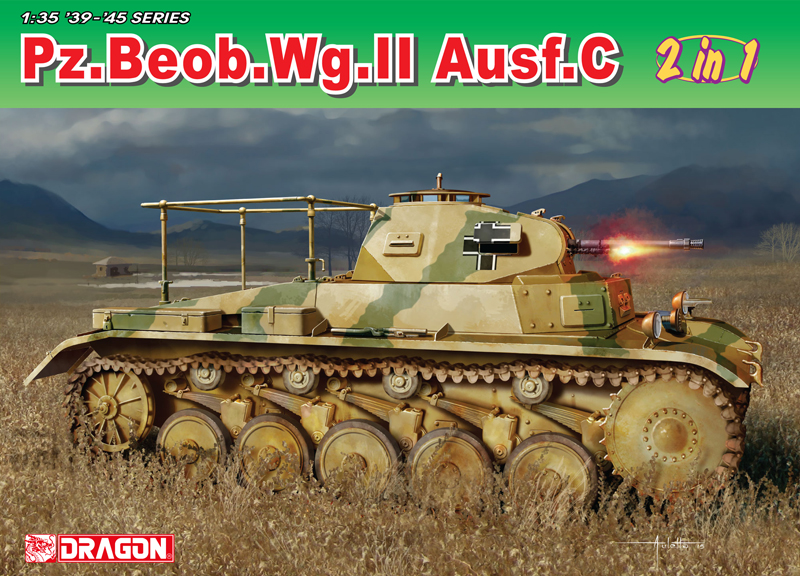 Model Kit military 6812 - Pz.Beob.Wg.II Ausf. A-C (1:35)