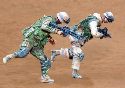 1/35 US Infantry Freedom Iraq part II (2 fig.)