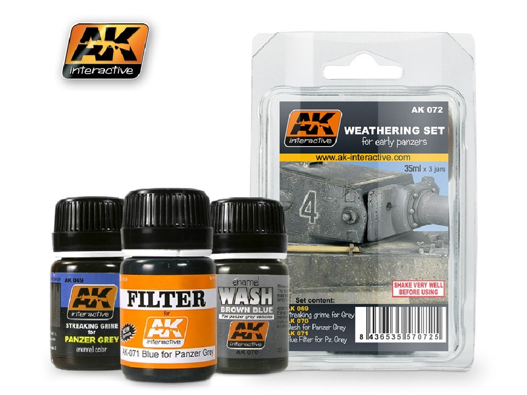 AK Interactive - Early Panzers Weathering Set