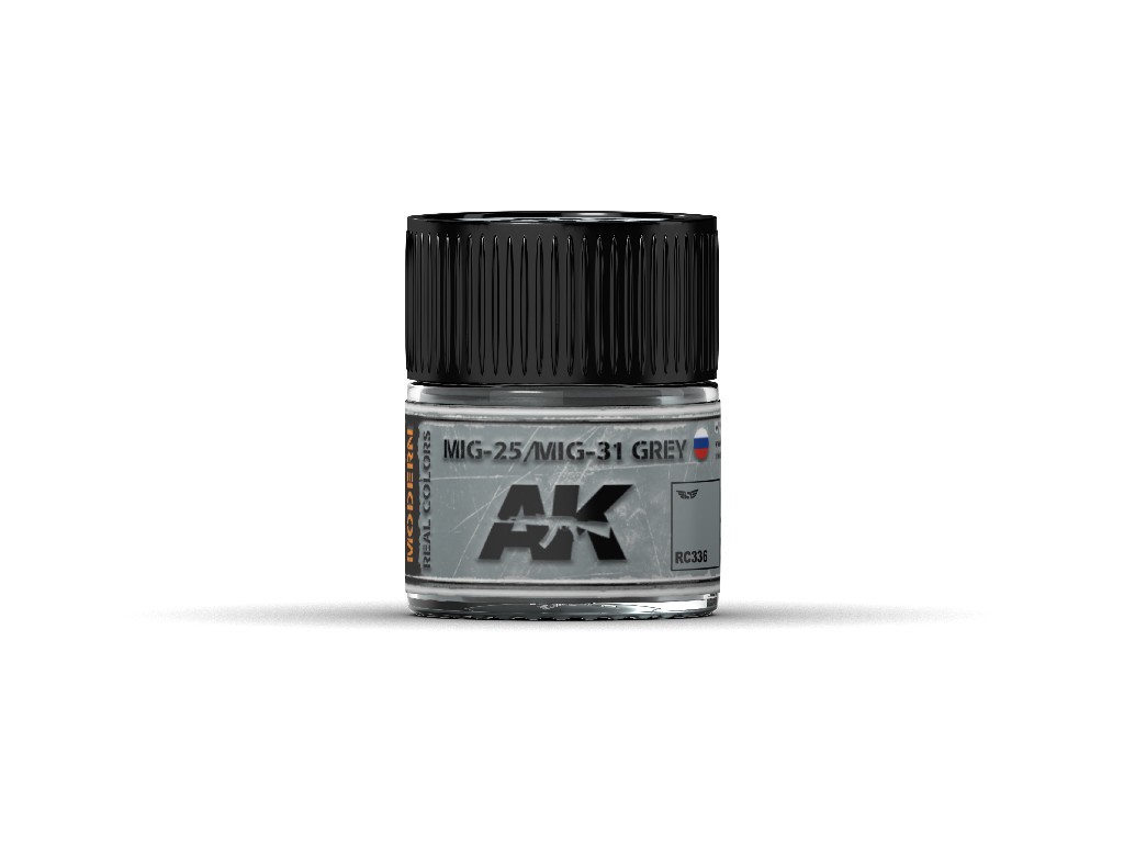 AK Real Colors - Mig-25/Mig-31 Grey 10 ml.