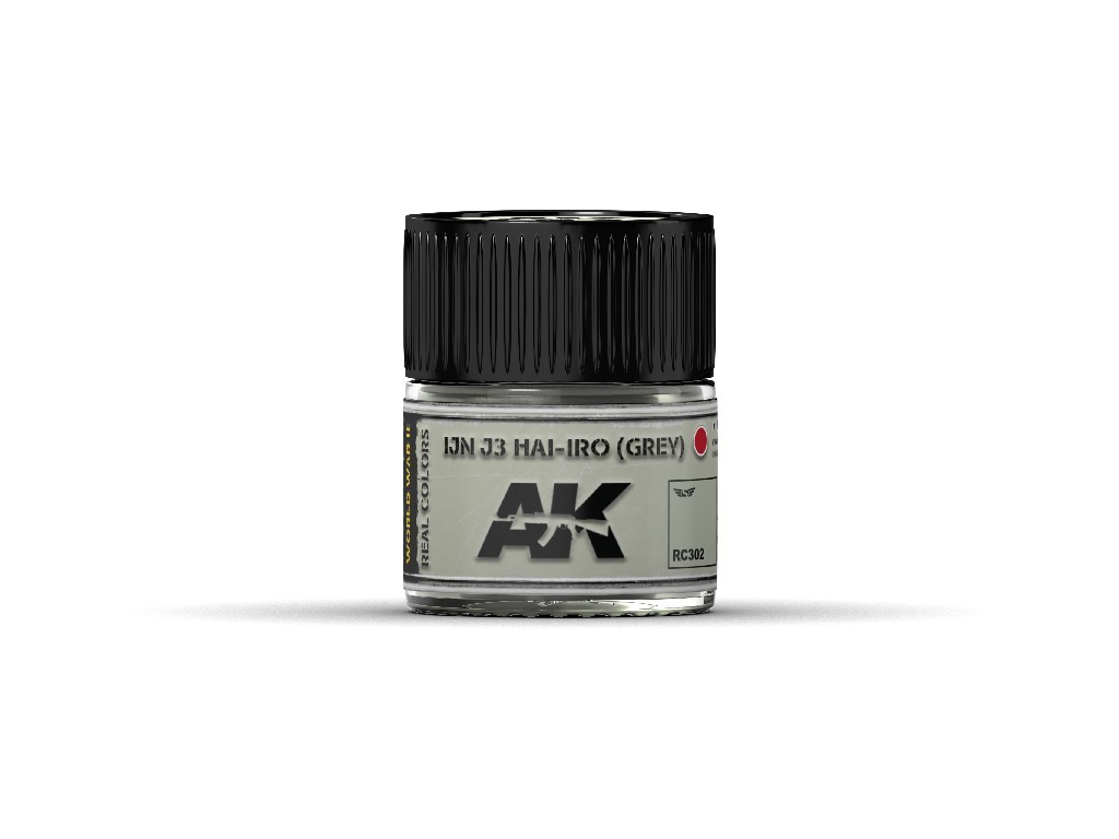 AK Real Colors - IJN J3 Hai-Iro (Grey) 10 ml.