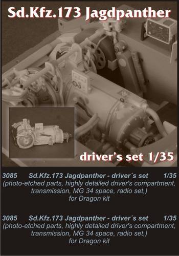 1/35 Sd.Kfz.173 Jagdpanther-driver set for Drag.