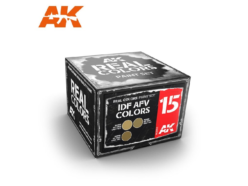 AK Interactive - IDF AFV Colors Set