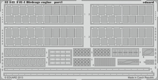 1/32 F4U-1 Birdcage engine for TAMIYA kit