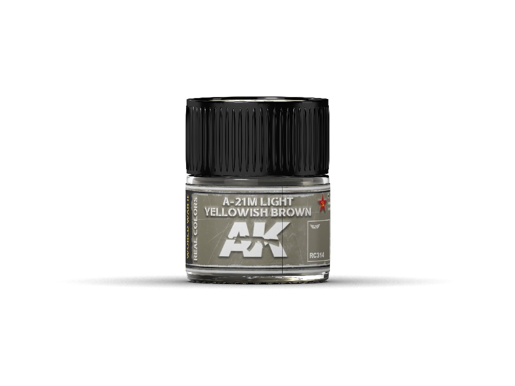 AK Real Colors - A-21M Light Yellowish Brown 10 ml.