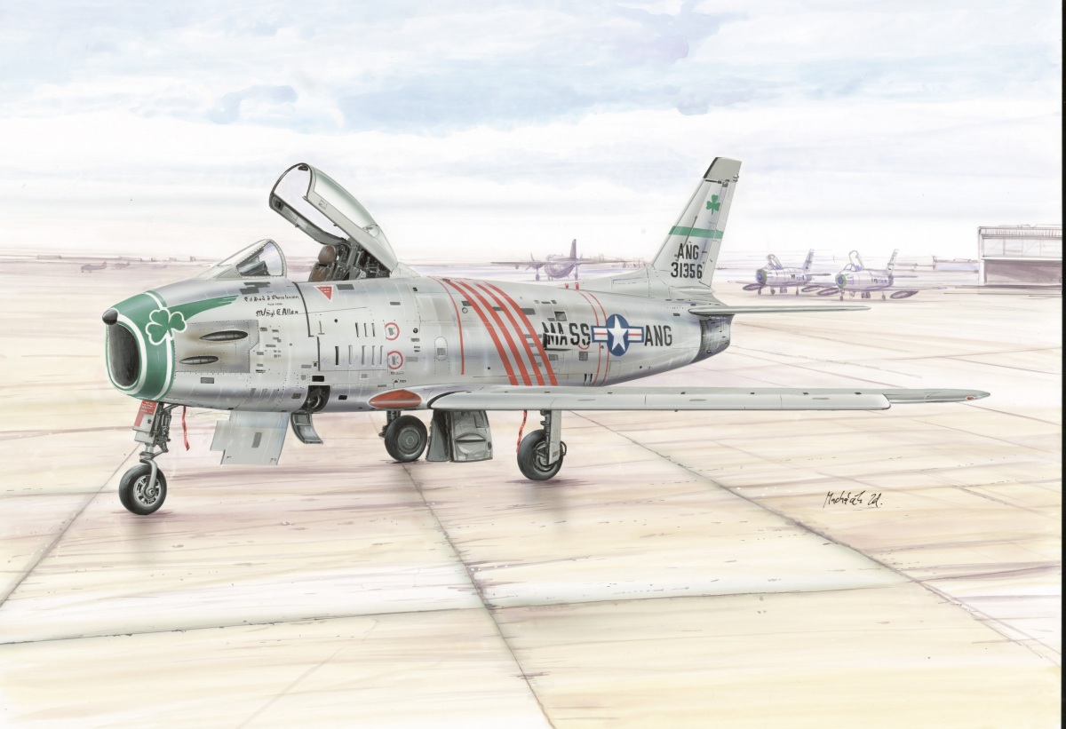 1/72 F-86H Sabre Dog ANG