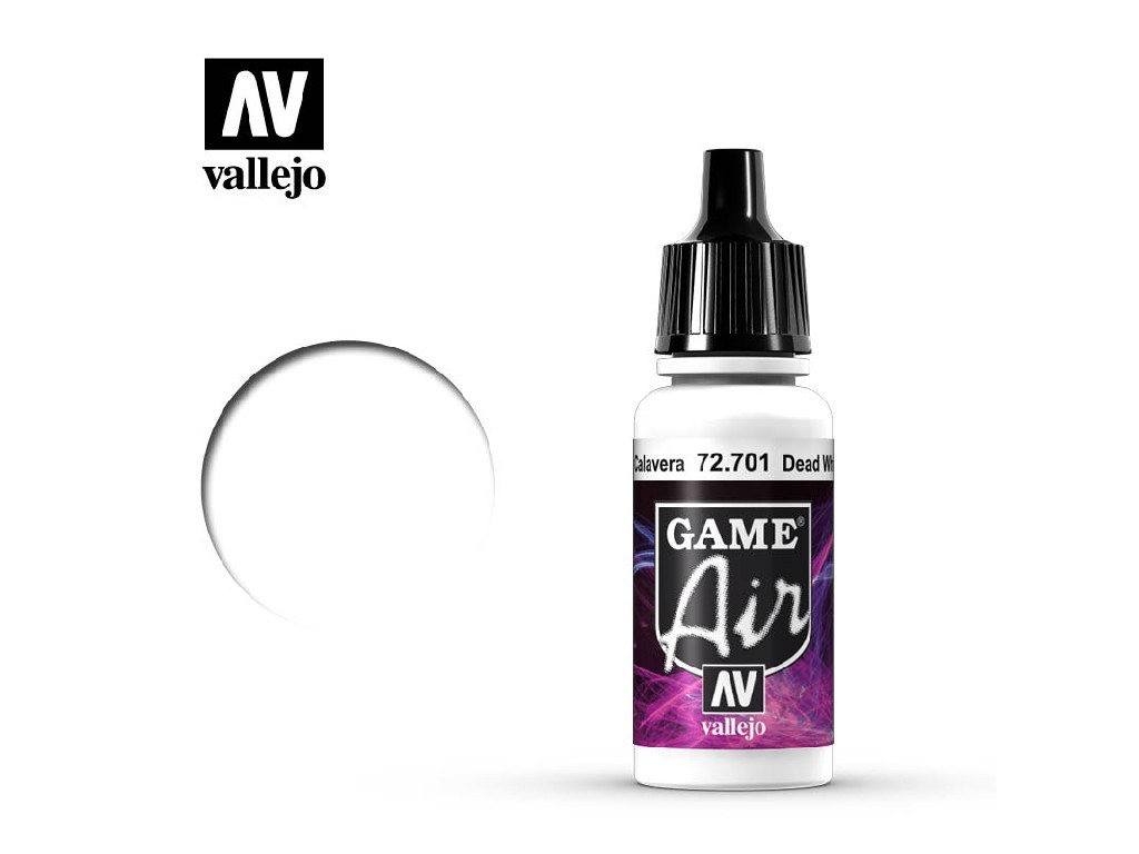 Vallejo Game Air 72701 Dead White (17ml)