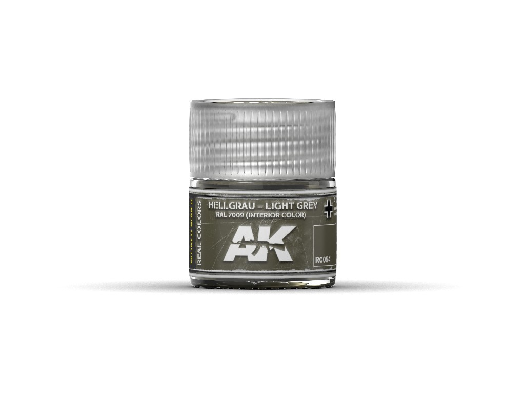 AK Interactive - Hellgrau-Light Grey RAL7009 (Interior Color) 10ml