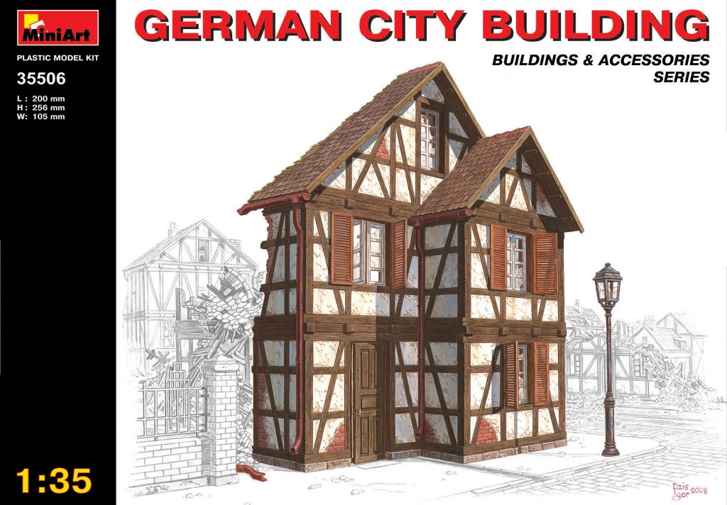 1/35 German City Building                                 