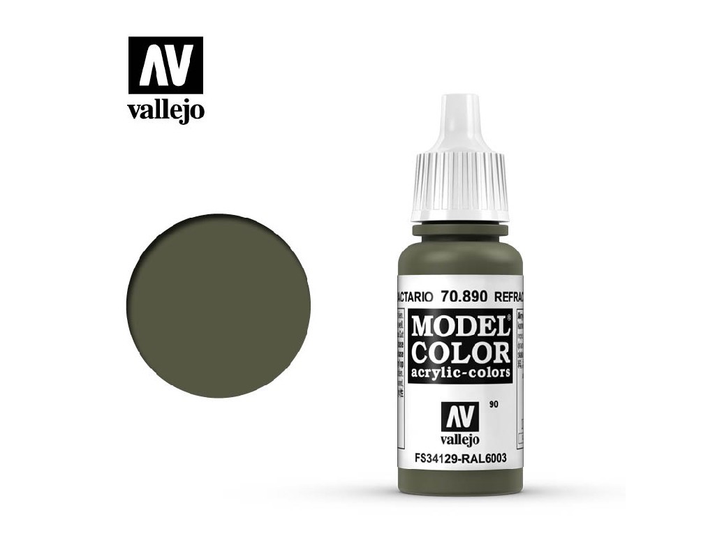 Akrylová barva Vallejo Model Color 70890 Retractive Green (17ml)