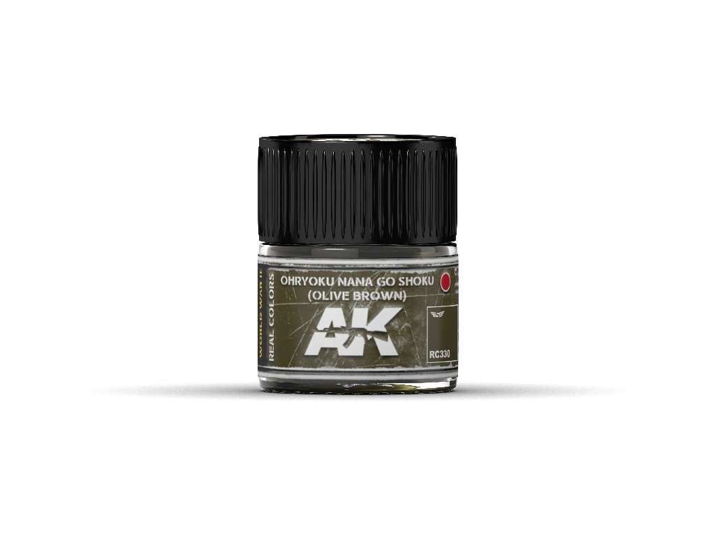 AK Real Colors - Ohryuko Nana Go Shoku (Olive Brown) 10 ml.