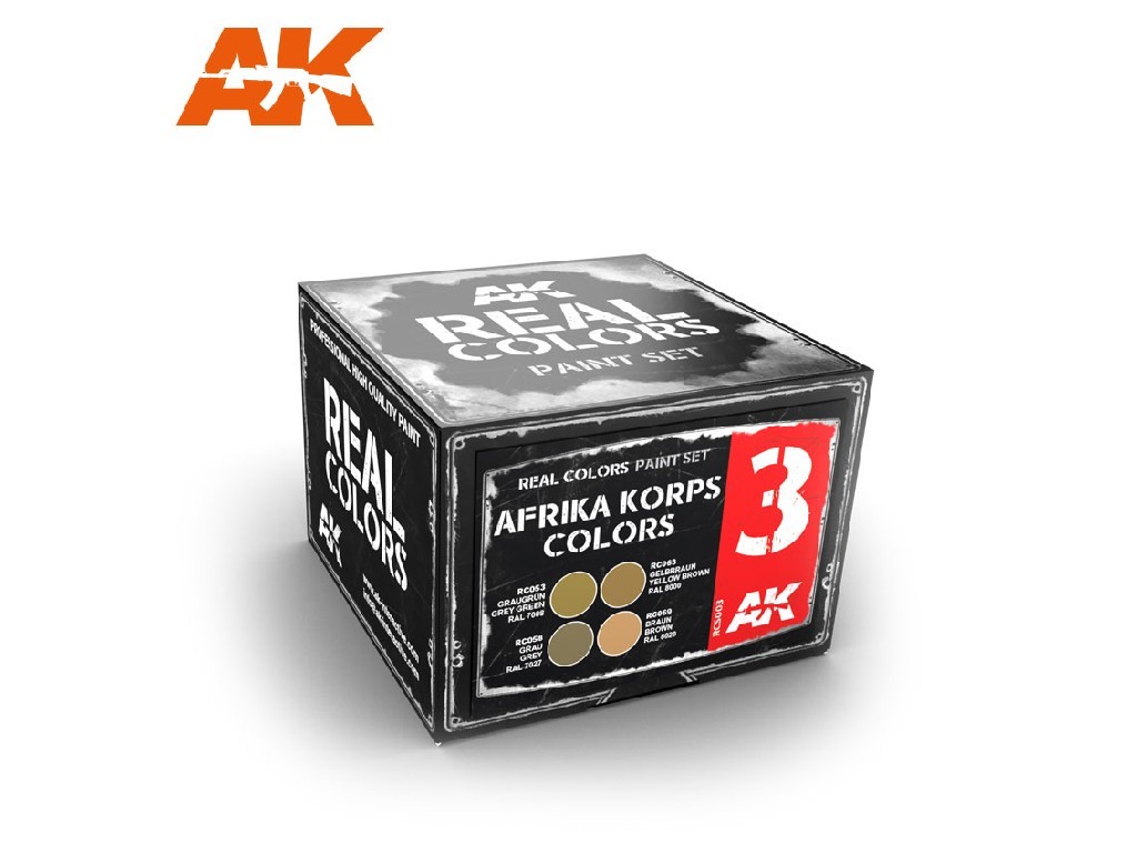 AK Interactive - Afrika Korps Colors Set