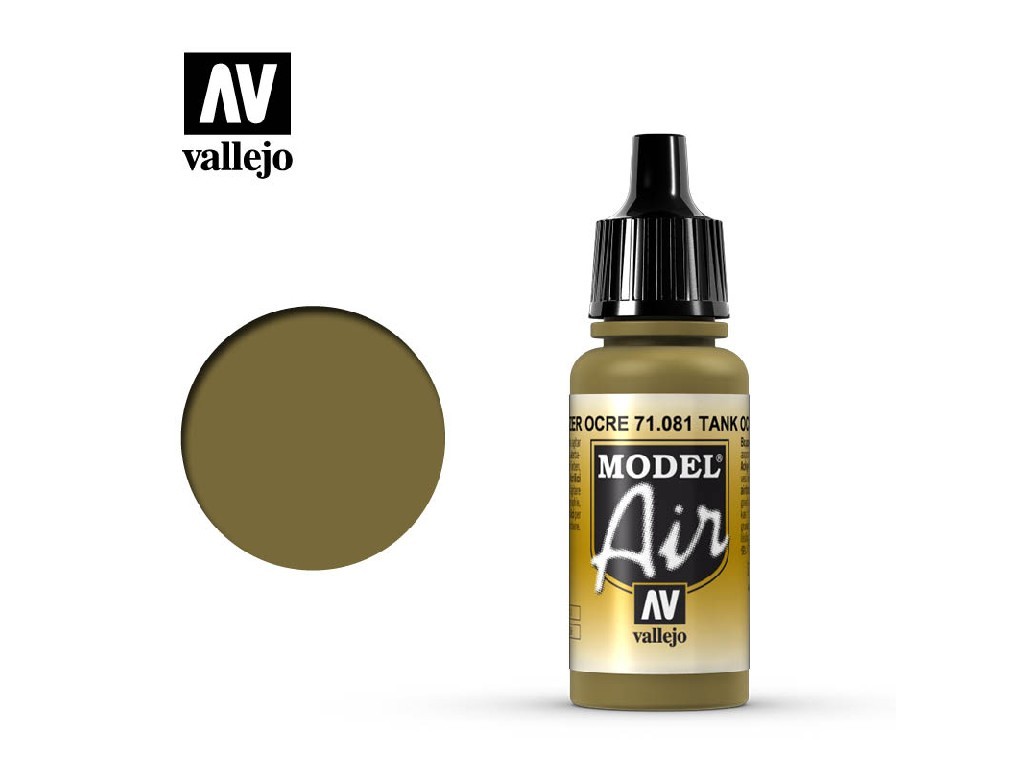 Akrylová barva pro Airbrush Vallejo Model Air 71081 Tank Ochre 1943 (17ml)