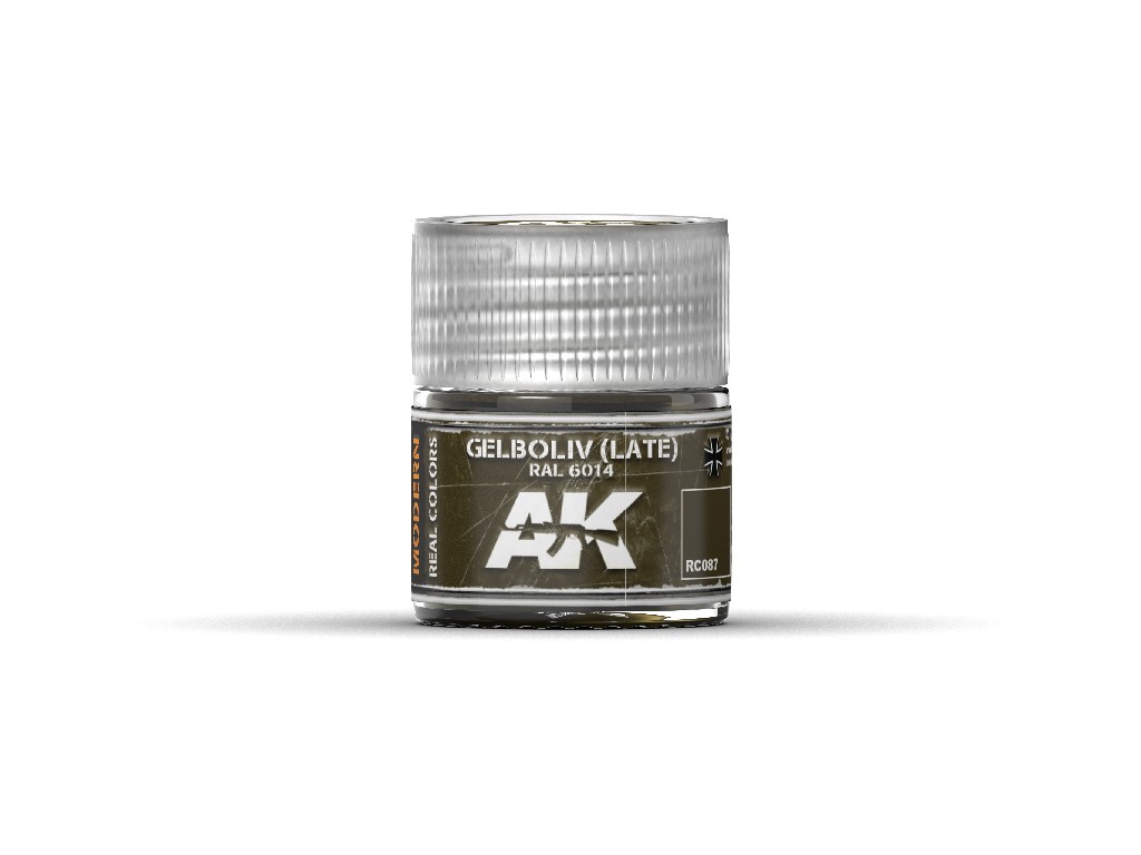 AK Interactive - Gelboliv (Late) RAL 6014 10ml