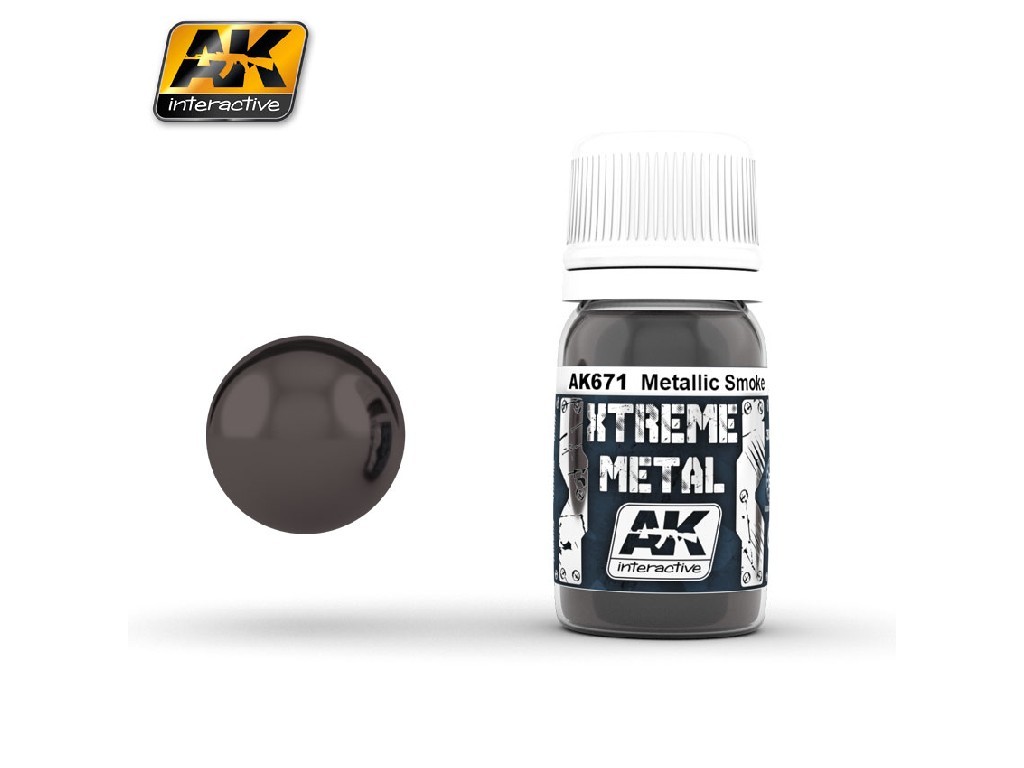 AK Interactive - Xtreme Metal Black Base