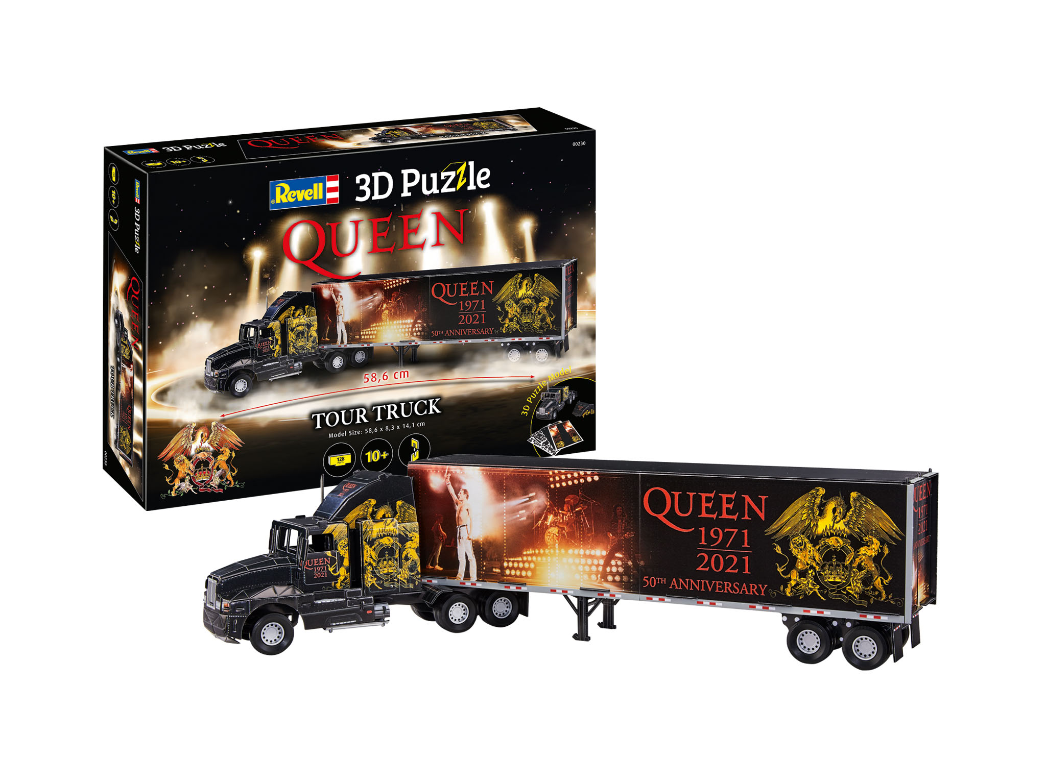 3D Puzzle REVELL QUEEN Tour Truck - 50th Anniversary