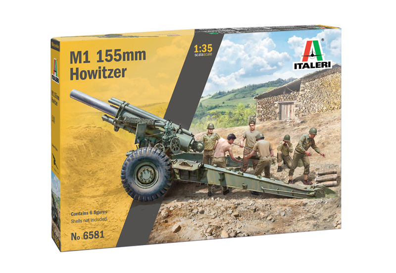 1/35 M1 155mm Howitzer - Italeri