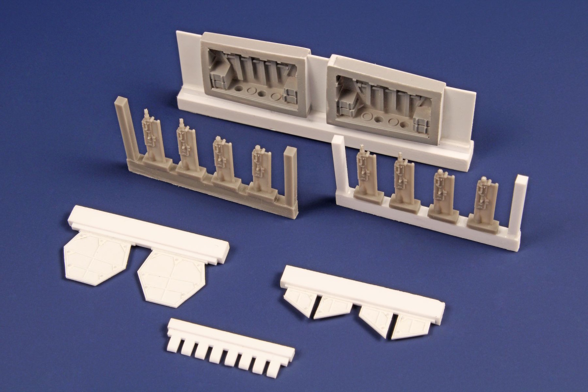 1/72 Hurricane Wing Armament (8 guns)