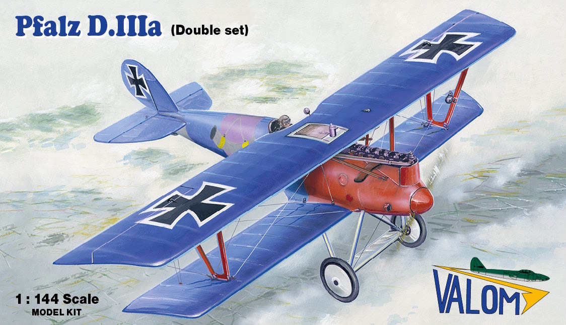 1/144 Pfalz D.III (double set)