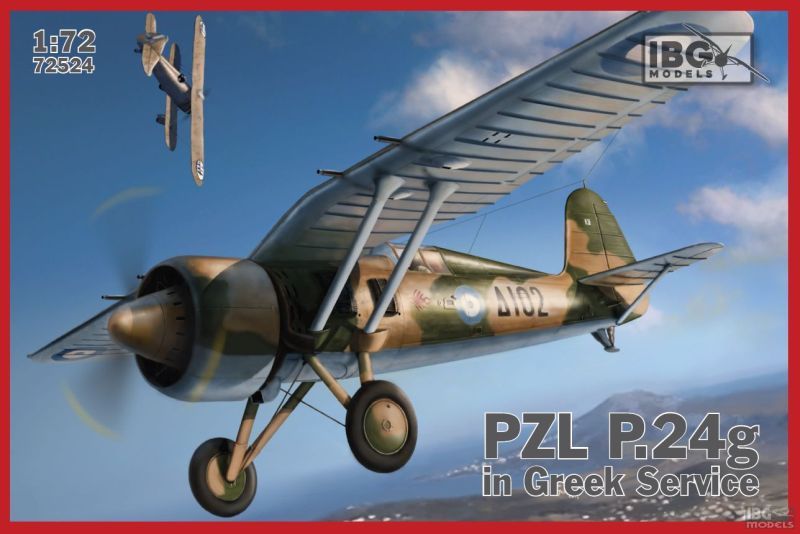 1/72 PZL P.24g – Greek Service  