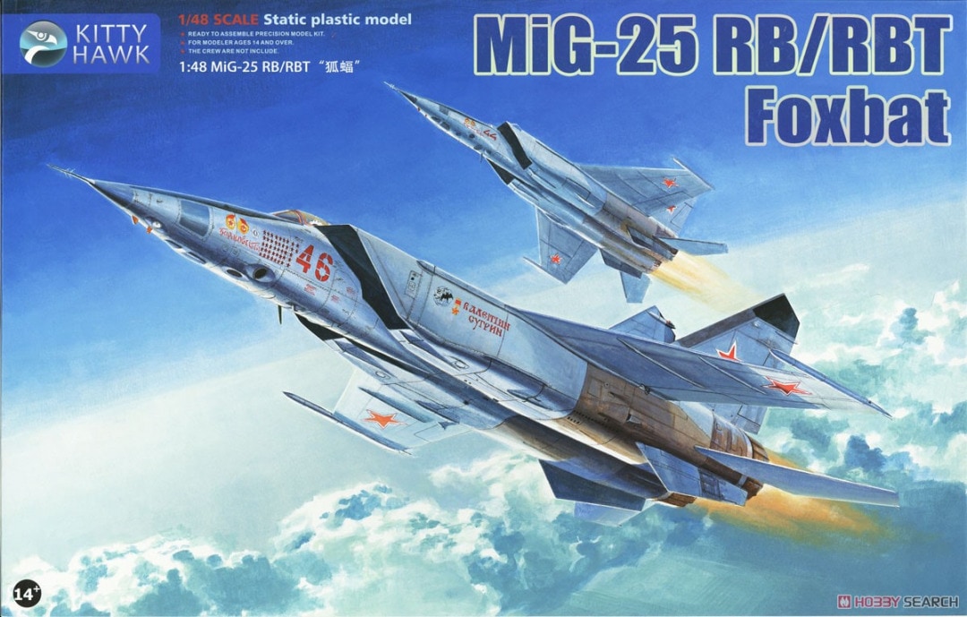 1/48 MiG-25RB/RBT "Foxbat-B/D"