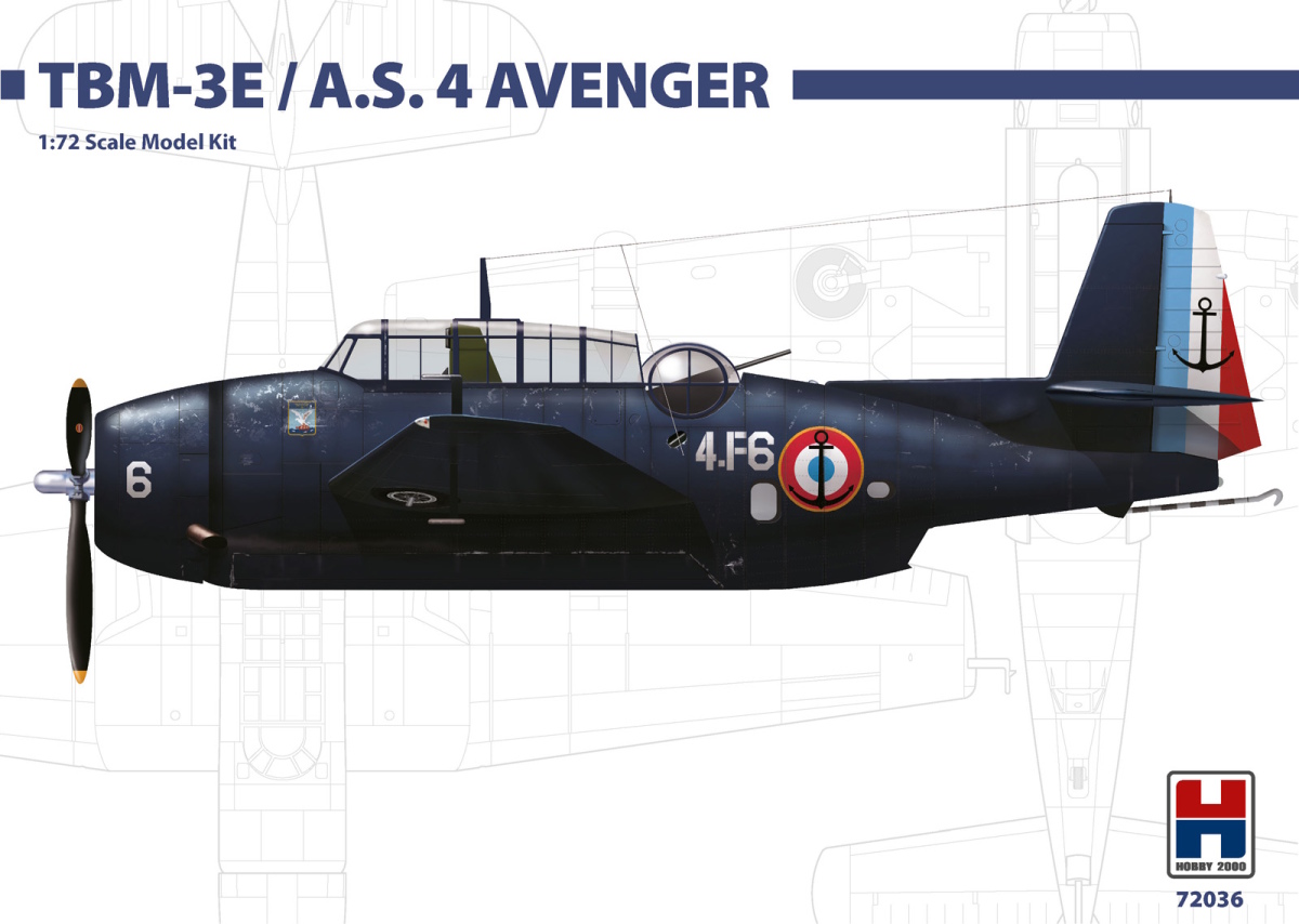 1/72 Grumman TBM-3E/A.S.4 Avenger