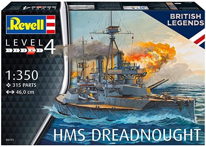 Plastic ModelKit loď 05171 - HMS Dreadnought (1:350)