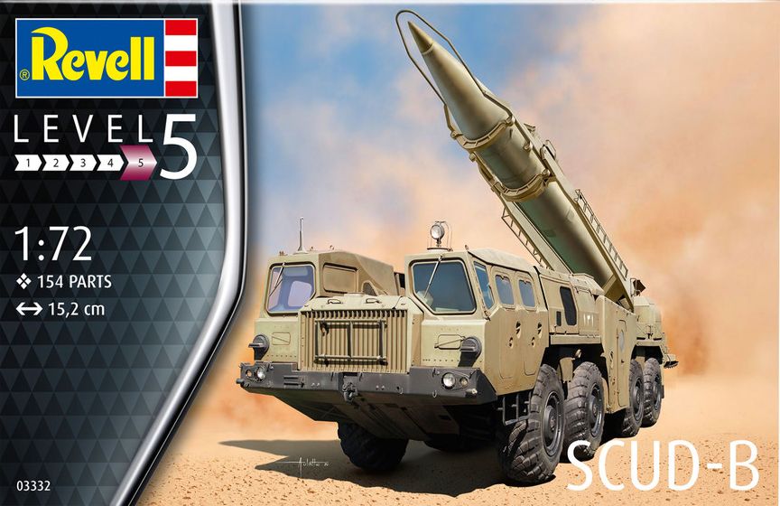 Plastic ModelKit military 03332 - SCUD-B (1:72)