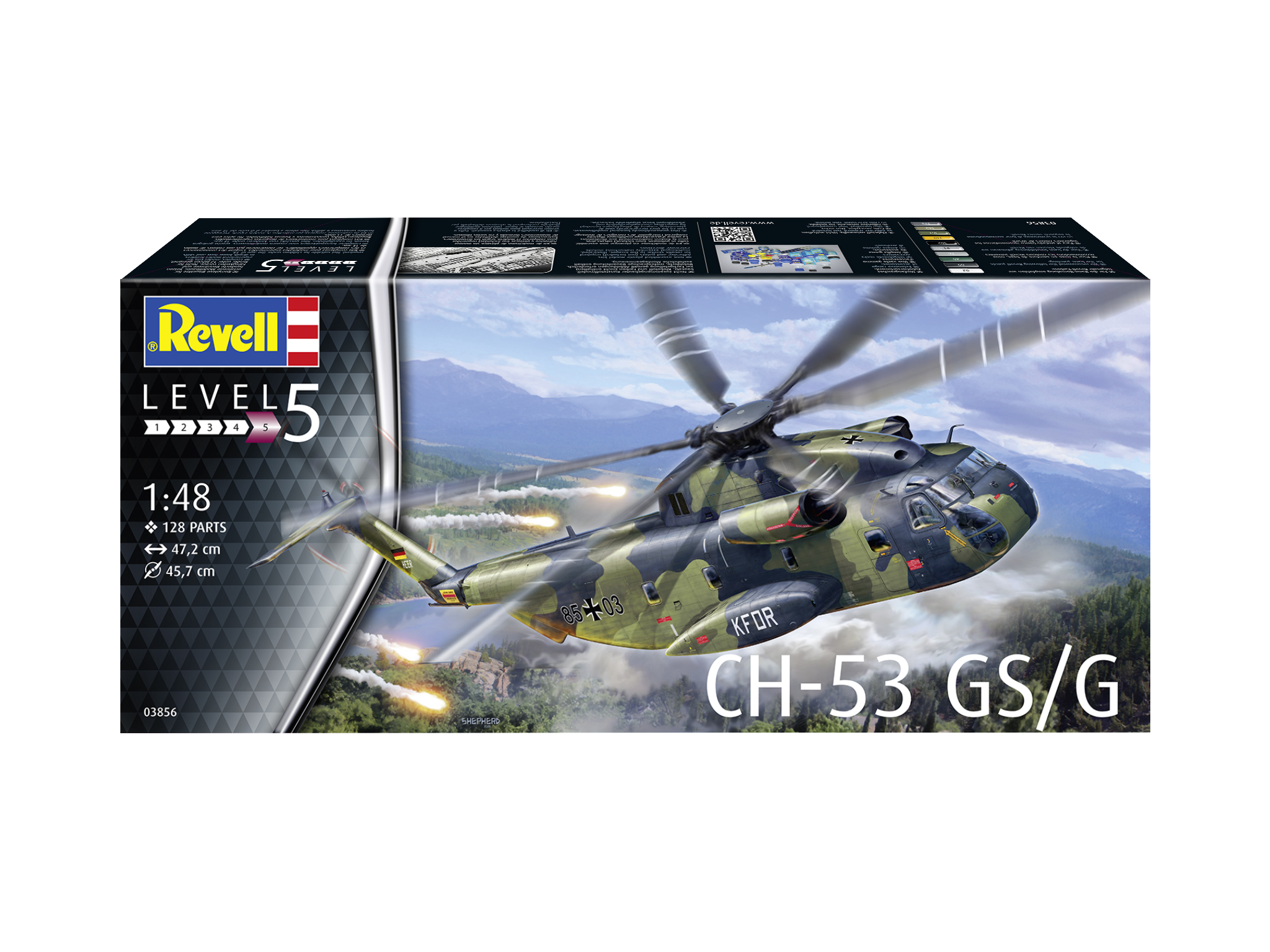 Plastic ModelKit vrtulník 03856 - CH-53 GS/G (1:48)