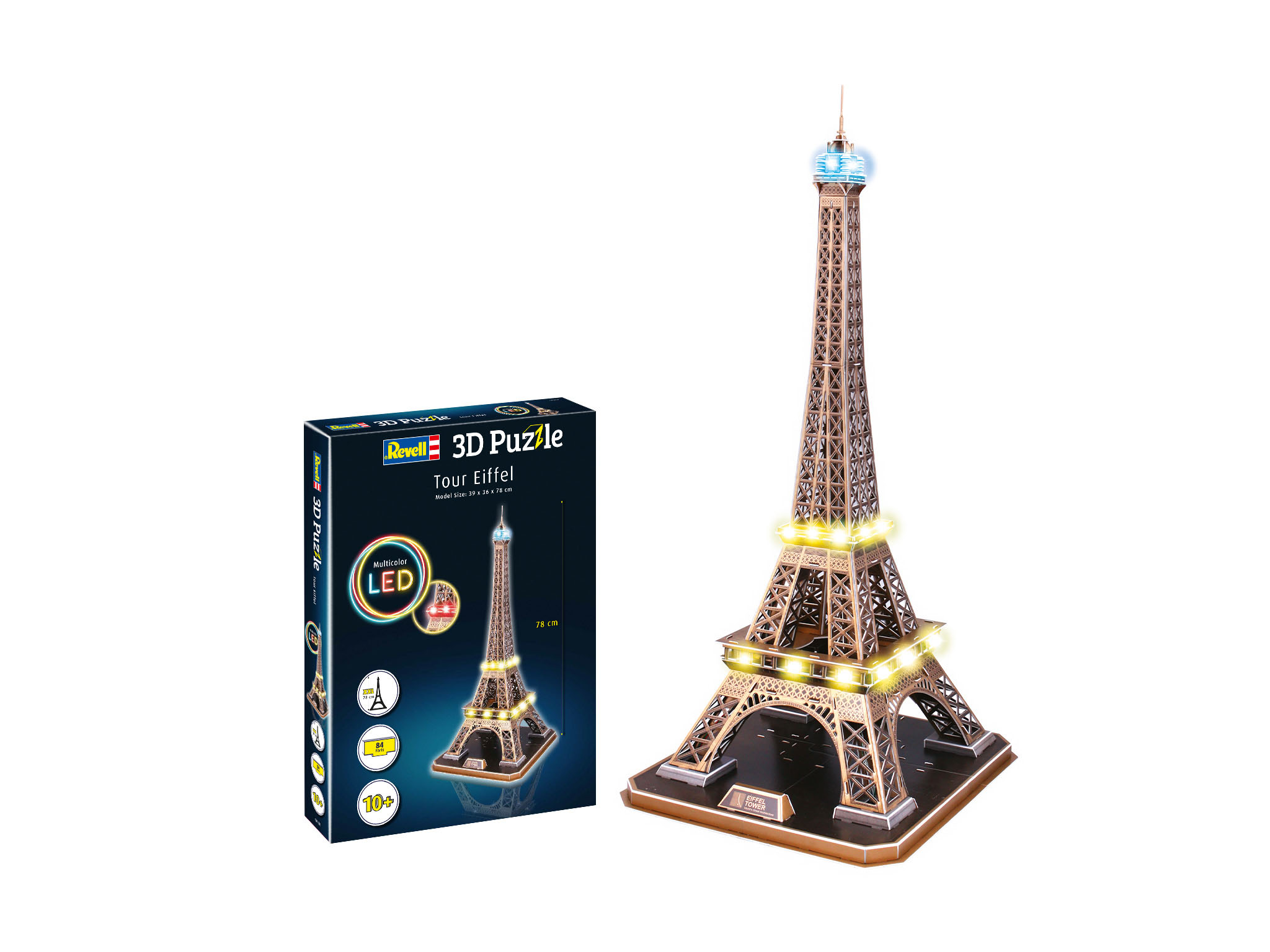 3D Puzzle REVELL 00150 - Tour Eiffel (LED Edition)