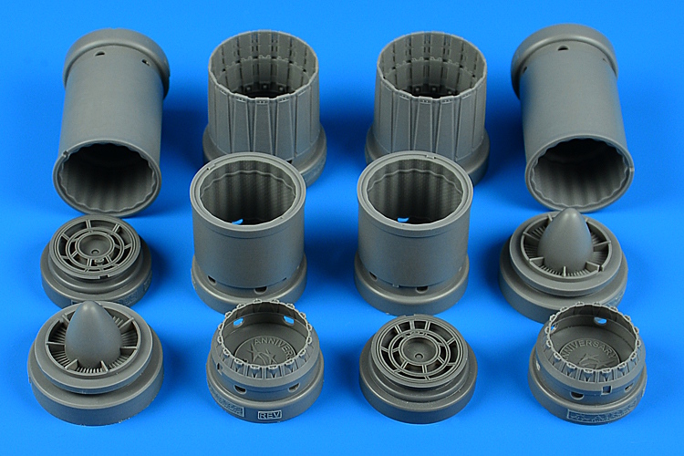 1/32 F-4E/F/G, RF-4E Phantom II exhaust nozzles for REVELL kit