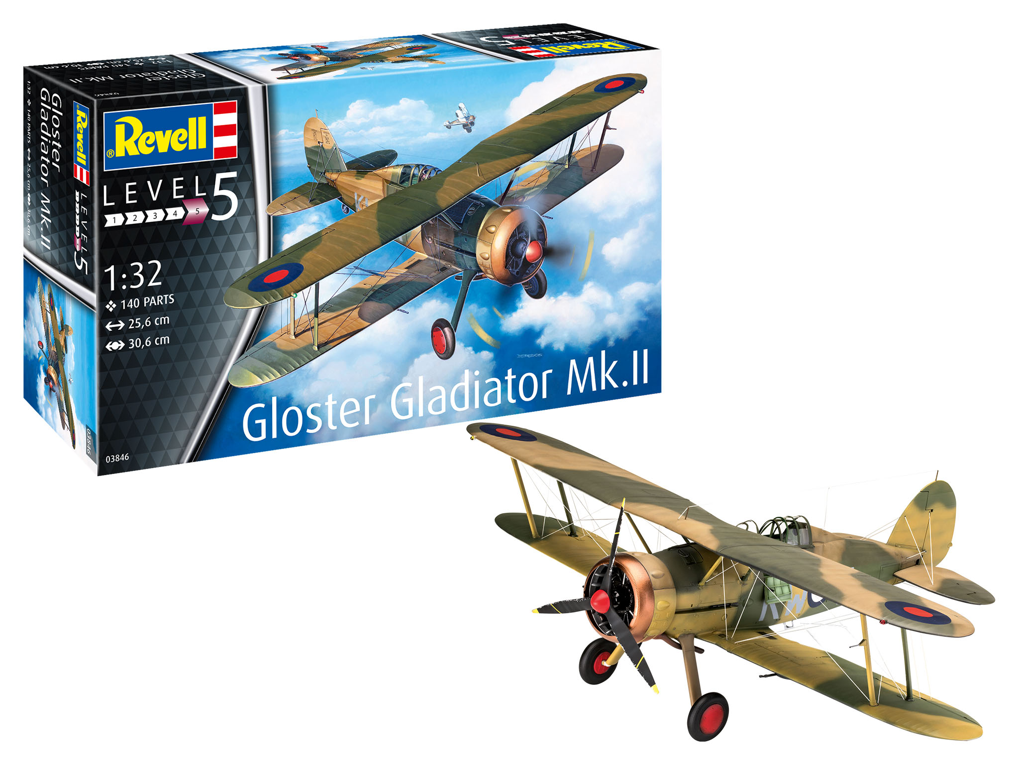 1/32 Gloster Gladiator Mk. II - Revell