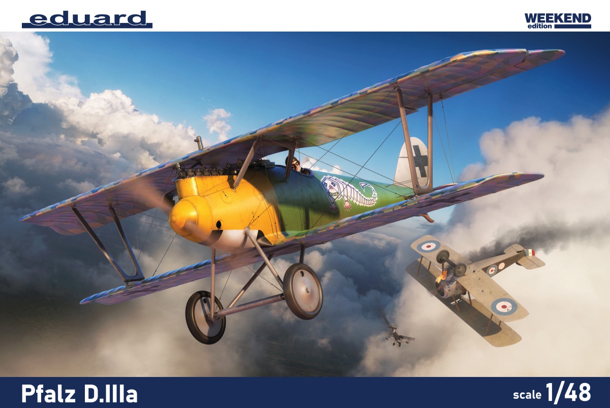 1/48 Pfalz D.IIIa Weekend edition - Eduard