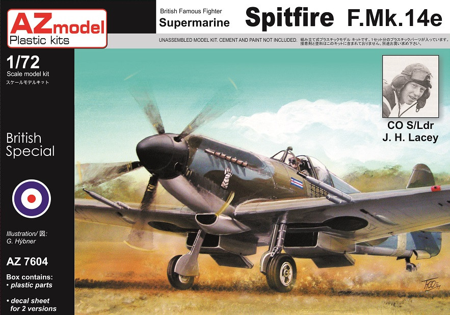 1/72 Spitfire F.Mk.14e  J.H. Lacey