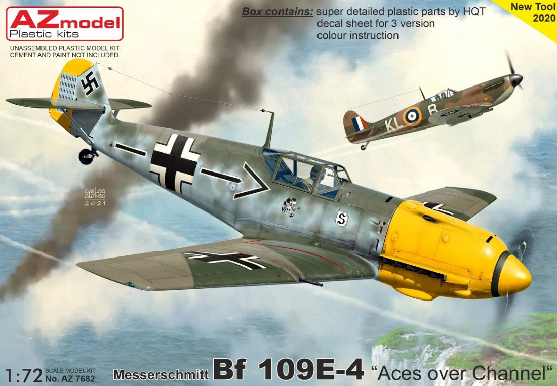 1/72 Bf 109E-4 „Aces over Channel“