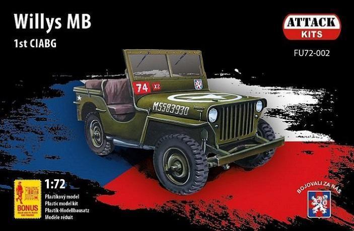 1/72 Willis 1st CIABG (S-model, resin det., PE, decal set)