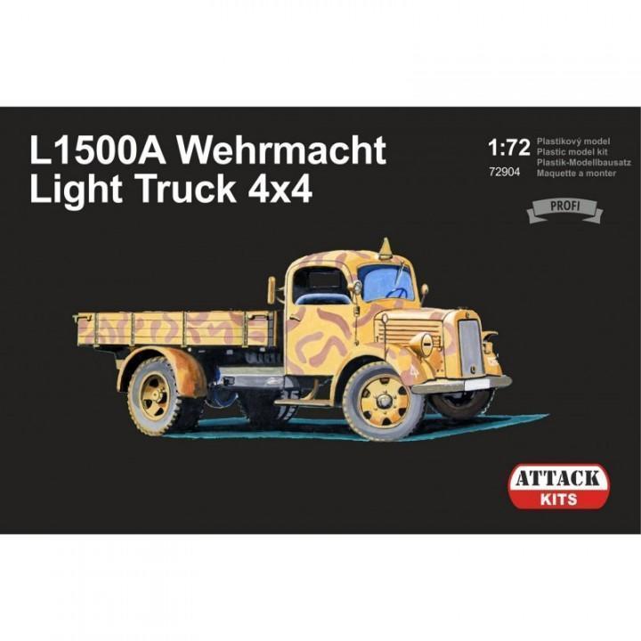 1/72 L1500 Wehrmacht Light Truck 4x4 (PE exterior set, resin alternative wheels)