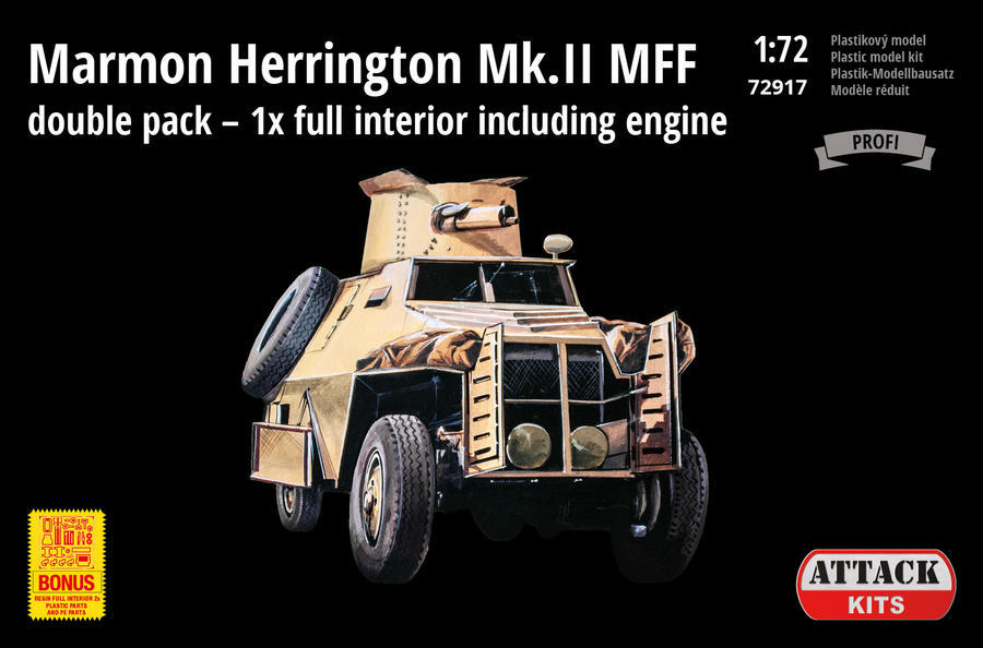 1/72 Marmon Herrington Mk.II MFF full interior double pack