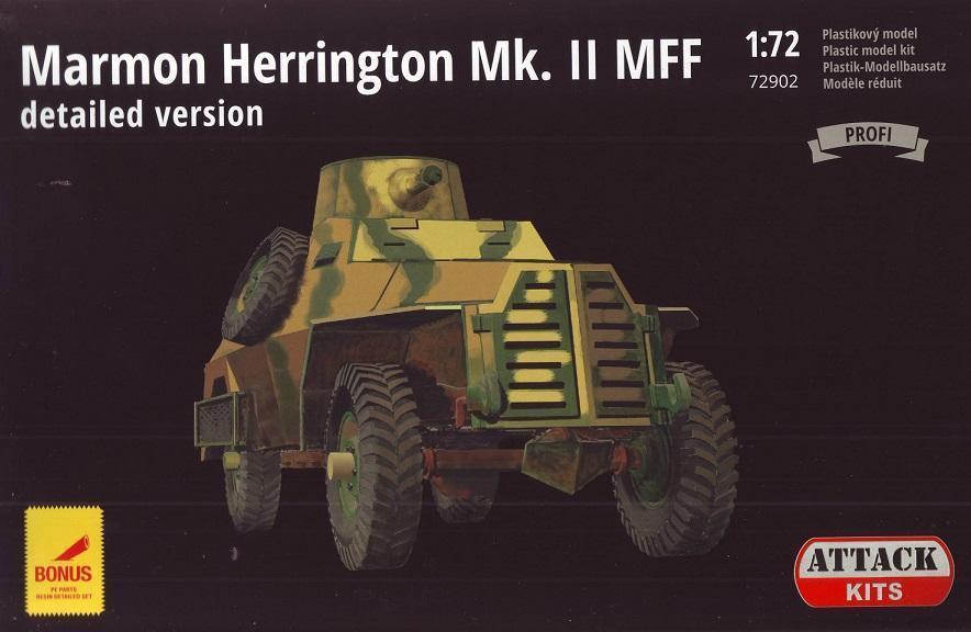 1/72 Marmon Herrington Mk.II MFF  (PE exterior set, resin detailed wheels and guns)